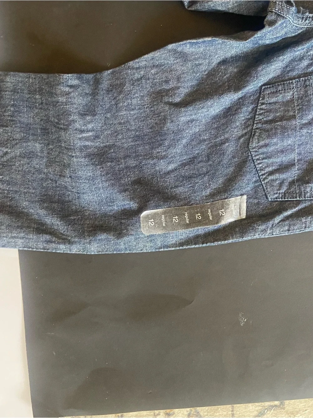 Gap 1969 Size 12 Kids Dark Blue Jeans - Classic Straight Fit